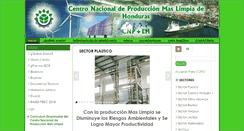 Desktop Screenshot of cnpml-honduras.org